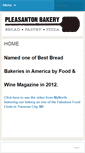 Mobile Screenshot of pleasantonbakery.com